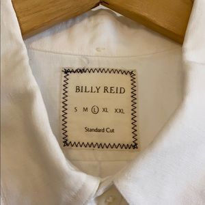 Billy Reid 100% Linen Shirt (Standard Cut)